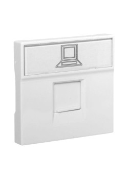 Розетка/ Розетка RJ-45, категории 5e (ширина 2 модуля)