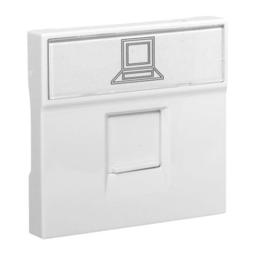 Розетка/ Розетка RJ-45, категории 5e (ширина 2 модуля)