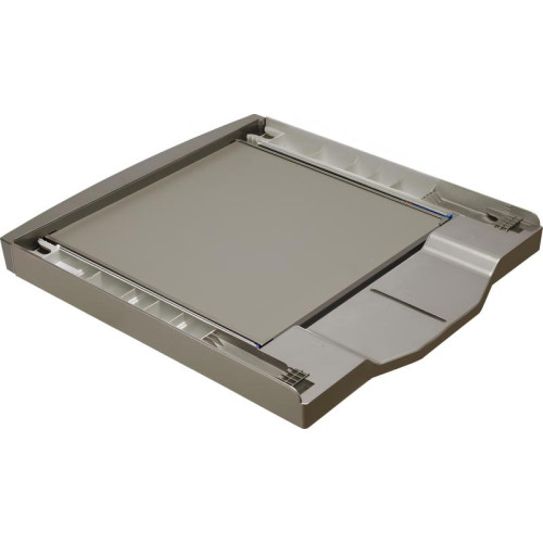 Соединительный элемент для сушильных машин Toshiba/ Соединительный элемент для сушильных машин Toshiba, выдвижная полка, максимальная нагрузка на полку 16 кг, цвет матовый серый