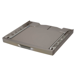 Соединительный элемент для сушильных машин Midea/ Соединительный элемент для сушильных машин Midea, выдвижная полка, максимальная нагрузка на полку 16 кг, цвет серебристый