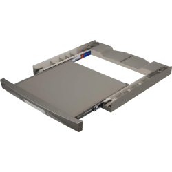 Соединительный элемент для сушильных машин Toshiba/ Соединительный элемент для сушильных машин Toshiba, выдвижная полка, максимальная нагрузка на полку 16 кг, цвет матовый серый