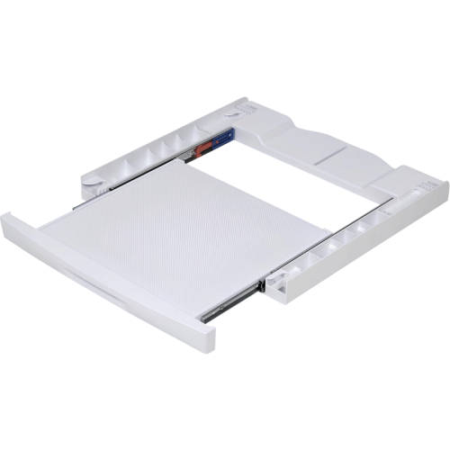 Соединительный элемент для сушильных машин Toshiba/ Соединительный элемент для сушильных машин Toshiba, выдвижная полка, максимальная нагрузка на полку 16 кг, цвет белый