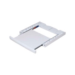 Соединительный элемент для сушильных машин Midea/ Соединительный элемент для сушильных машин Midea, выдвижная полка, максимальная нагрузка на полку 16 кг, цвет белый