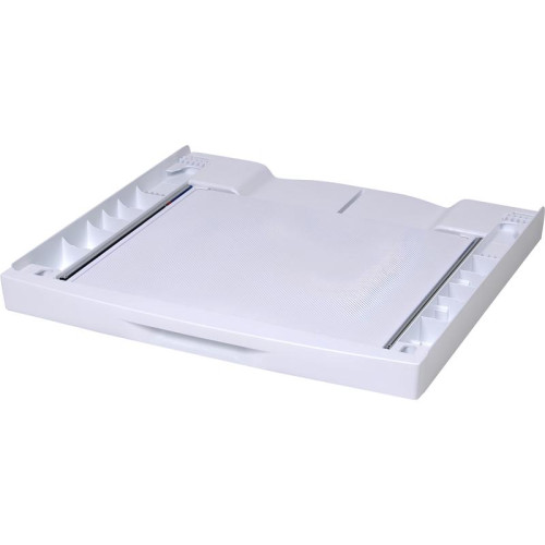 Соединительный элемент для сушильных машин Toshiba/ Соединительный элемент для сушильных машин Toshiba, выдвижная полка, максимальная нагрузка на полку 16 кг, цвет белый