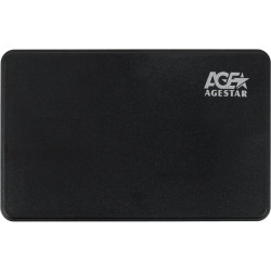 Внешний корпус для HDD AgeStar 3UB2P2 SATA III USB3.0 пластик черный 2.5