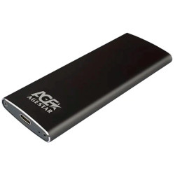 Внешний корпус SSD AgeStar 3UBNF2C SATA III USB 3.1 USB3.1 алюминий черный M2 2280 B-key [3UBNF2C]