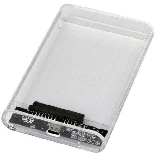Внешний корпус для HDD/SSD AgeStar 3UB2P6C SATA III USB3.0 пластик прозрачный 2.5 Внешний корпус для HDD/SSD AgeStar 3UB2P6C SATA III USB3.0 пластик прозрачный 2.5