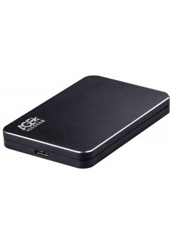 Внешний корпус для HDD AgeStar 3UB2A18 SATA USB3.0 алюминий черный 2.5