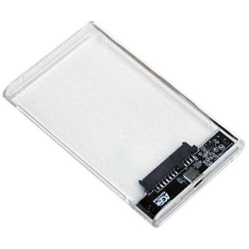 Внешний корпус для HDD/SSD AgeStar 3UB2P4C SATA III USB3.0 пластик прозрачный 2.5 Внешний корпус для HDD/SSD AgeStar 3UB2P4C SATA III USB3.0 пластик прозрачный 2.5