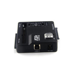 Адаптер-переходник для HDD/SSD AgeStar 3FBCP SATA IDE USB3.0 пластик черный