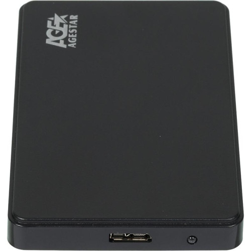 Внешний корпус для HDD AgeStar 3UB2P2 SATA III USB3.0 пластик черный 2.5 Внешний корпус для HDD AgeStar 3UB2P2 SATA III USB3.0 пластик черный 2.5