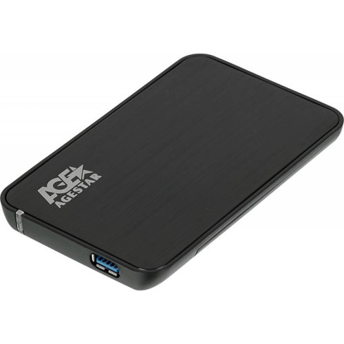 Внешний корпус для HDD/SSD AgeStar 3UB2A8-6G SATA III пластик/алюминий черный 2.5 Внешний корпус для HDD/SSD AgeStar 3UB2A8-6G SATA III пластик/алюминий черный 2.5