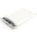 Внешний корпус для HDD/SSD AgeStar 3UB2P4C SATA III USB3.0 пластик прозрачный 2.5 Внешний корпус для HDD/SSD AgeStar 3UB2P4C SATA III USB3.0 пластик прозрачный 2.5