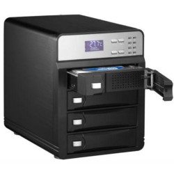 Внешний корпус для HDD AgeStar 3C4B3A1 SATA II алюминий черный LCD 3.5