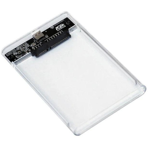 Внешний корпус для HDD/SSD AgeStar 3UB2P4C SATA III USB3.0 пластик прозрачный 2.5 Внешний корпус для HDD/SSD AgeStar 3UB2P4C SATA III USB3.0 пластик прозрачный 2.5
