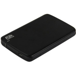 Внешний корпус для HDD/SSD AgeStar 31UB2A12C SATA USB3.1 пластик/алюминий черный 2.5