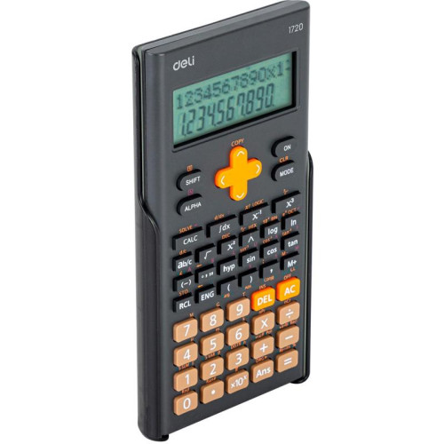 Калькулятор научный Deli E1720-black черный 10+2-разр.