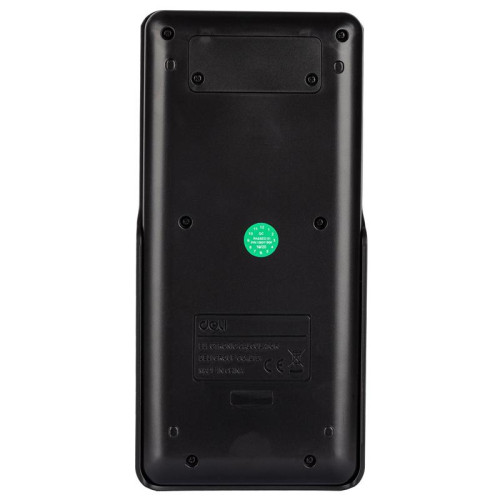 Калькулятор научный Deli ED82ES черный 10+2-разр.