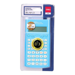 Калькулятор научный Deli E1710A/BLU синий 10+2-разр.