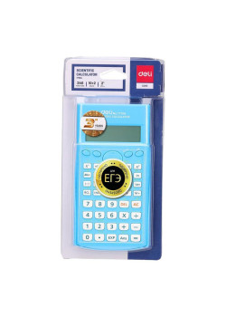 Калькулятор научный Deli E1710A/BLU синий 10+2-разр.