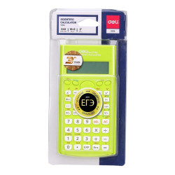 Калькулятор научный Deli E1710A/GRN зеленый 10+2-разр.