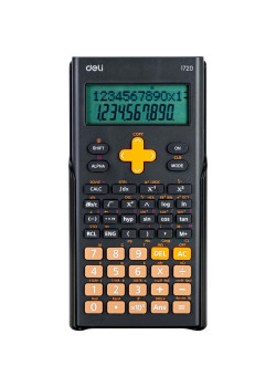 Калькулятор научный Deli E1720-black черный 10+2-разр.