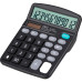 Калькулятор настольный Deli E837 черный 12-разр. Калькулятор настольный Deli E837 черный 12-разр.