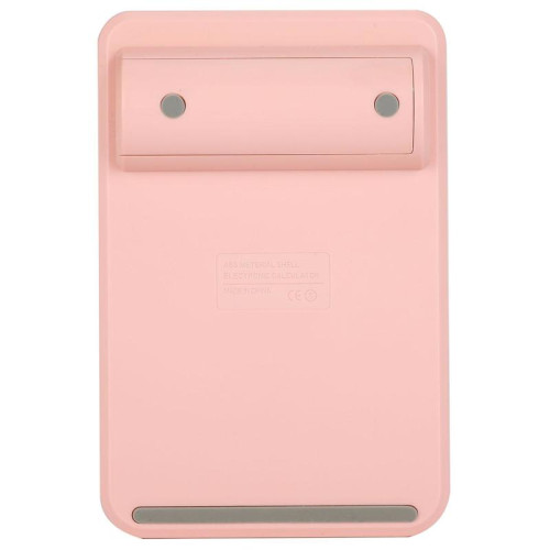 Калькулятор настольный Deli EM124PINK розовый 12-разр.