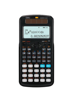 Калькулятор научный Deli ED991ES черный 10+2-разр.