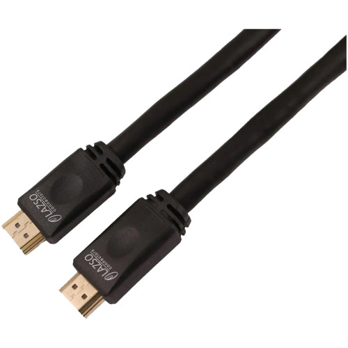 Кабель аудио-видео LAZSO WH-111 HDMI (m)/HDMI (m) 35м. позолоч.конт. черный (WH-111(35M))