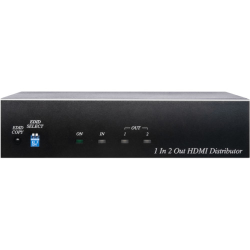 Комплект/ SC&T HD02-4K Разветвитель HDMI сигнала, 1 вход на 2 выхода, стандарт HDMI 1.4a, HDCP, разрешение до 4K(30Гц), в комплекте БП 220/5В,2A(DC).