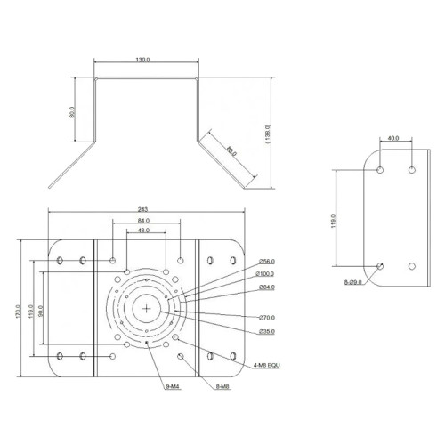 Corner Mount Bracket