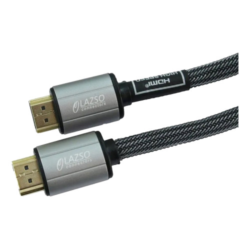 Кабель/ LAZSO Кабель для передачи сигналов HDMI 2.0, максимальное разрешение 4Кх2К, 60Hz (4:4:4)