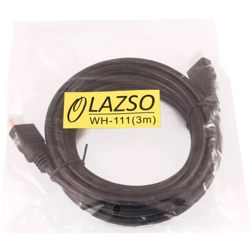Кабель/ LAZSO WH-111(3m)-B Кабель для передачи сигналов HDMI 2.0, максимальное разрешение 4Кх2К, 60Hz (4:4:4). Кабель/ LAZSO WH-111(3m)-B Кабель для передачи сигналов HDMI 2.0, максимальное разрешение 4Кх2К, 60Hz (4:4:4).