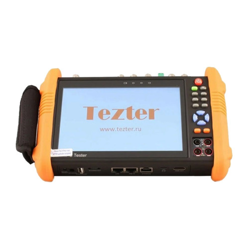 Tezter Универсальный монитор-тестер AHD/CVI/TVI/CVBS/SDI и IP-видеосистем Tezter Универсальный монитор-тестер AHD/CVI/TVI/CVBS/SDI и IP-видеосистем