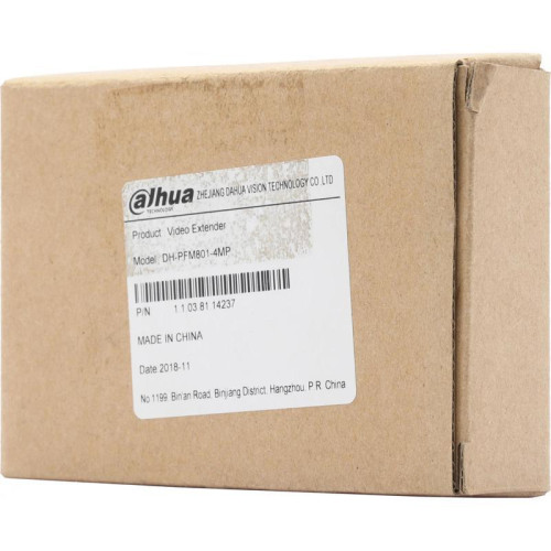 Приемопередатчик Dahua DH-PFM801-4MP