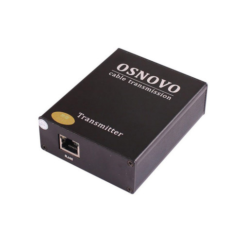 Приёмник/ OSNOVO Комплект для передачи HDMI по сети Ethernet, 