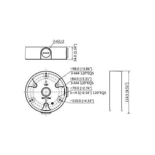 Ceiling Mount  PFA136