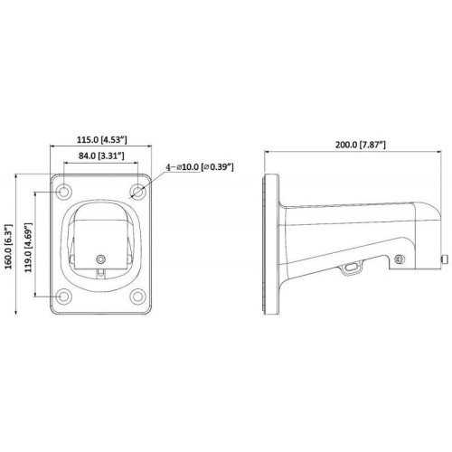 Кронштейн Dahua DH-PFB305W Кронштейн Dahua DH-PFB305W