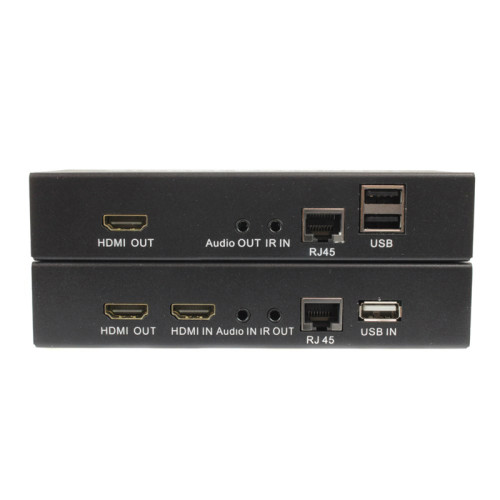 Комплект/ OSNOVO Комплект для передачи HDMI, USB, аудио, RS232 и ИК управления по сети Ethernet. Расстояние передачи 