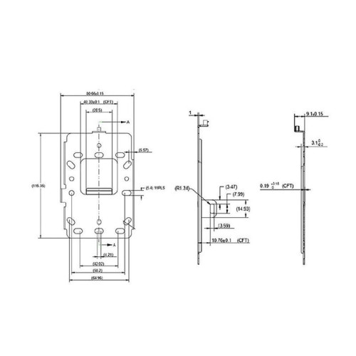 Крепление CISCO Mounting bracket for Catalyst 9105AX, OEM, AIR-AP-BRACKET-W4