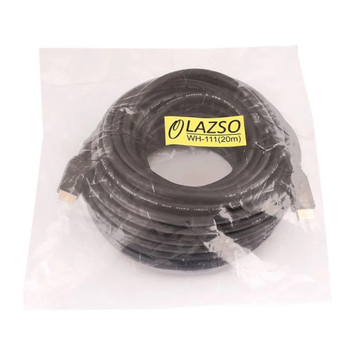 LAZSO Активный кабель для передачи сигналов HDMI 2.0, максимальное разрешение 4Кх2К, 60Hz (4:2:0)