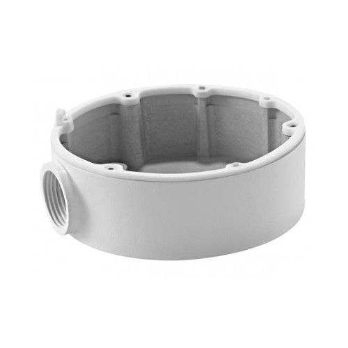 Монтажная коробка, белая, для купольных камер, алюминий, 115.4?43.8мм