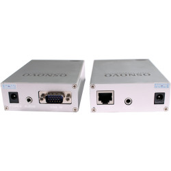 Комплект/ OSNOVO Комплект (передатчик+приёмник) для передачи VGA и аудиосигнала по кабелю UTP CAT5 до 50м