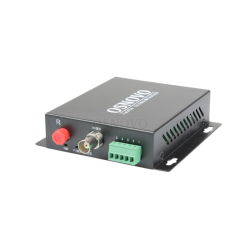 Приёмник/ OSNOVO  Оптический приемник 1 канала видео HDCVI/HDTVI/AHD/CVBS и 1 двунаправленного канала управления (RS485/полудуплекс) по одномодовому оптоволокну до 20км