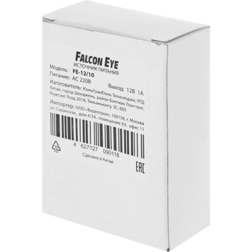 Блок питания AC/DC Falcon Eye FE-12/10