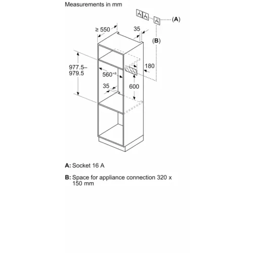 Аксессуар для встраиваемой техники NEFF/ Аксессуар для встраиваемой техники NEFF, набор для бесшовного соединения духового шкафа (60см) и СВЧ (38см) , боковые грани и ручка, подходит для техники серии N90 и N70, цвет серебристый металлик