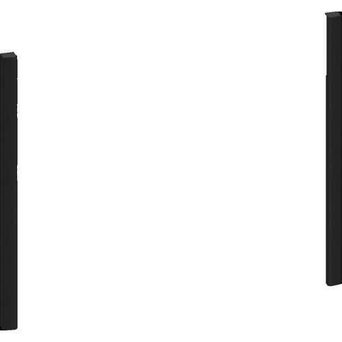 Аксессуар для встраиваемой техники NEFF/ Аксессуар для встраиваемой техники NEFF, набор для декорирования встраиваемой кофемашины (45см), боковые грани, подходит для техники серии N90 и N70, цвет черный