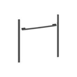 Аксессуар для встраиваемой техники NEFF/ Аксессуар для встраиваемой техники NEFF, набор для декорирования духового шкафа (60см), боковые грани и ручка, подходит для техники серии N90 и N70, цвет серый