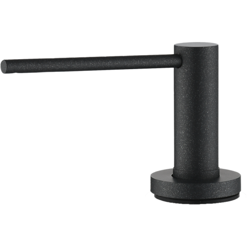 Дозатор RIVELATO, объем емкости для жидкого мыла 410 мл, отверстие для монтажа d-35 мм, цвет антрацит